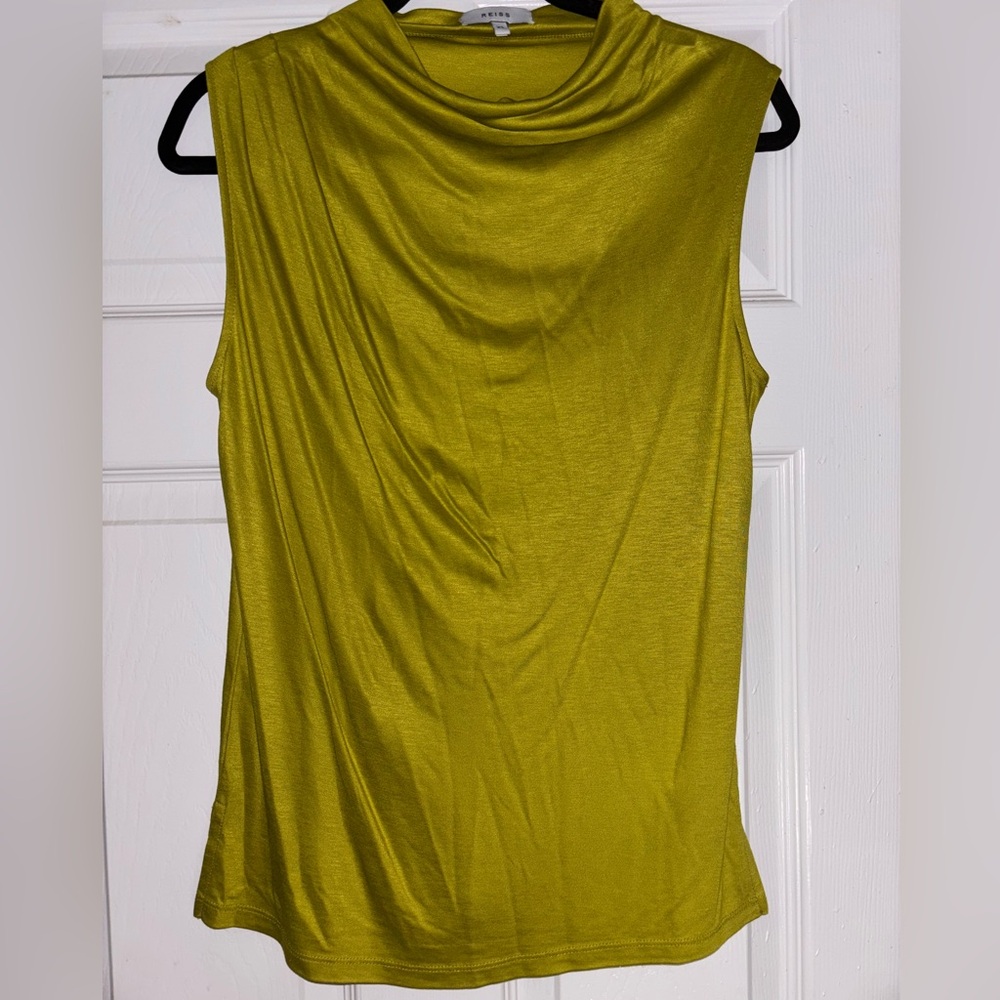 Green Reiss Tank Top